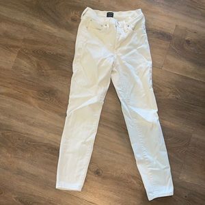Jcrew high rise skinny jeans